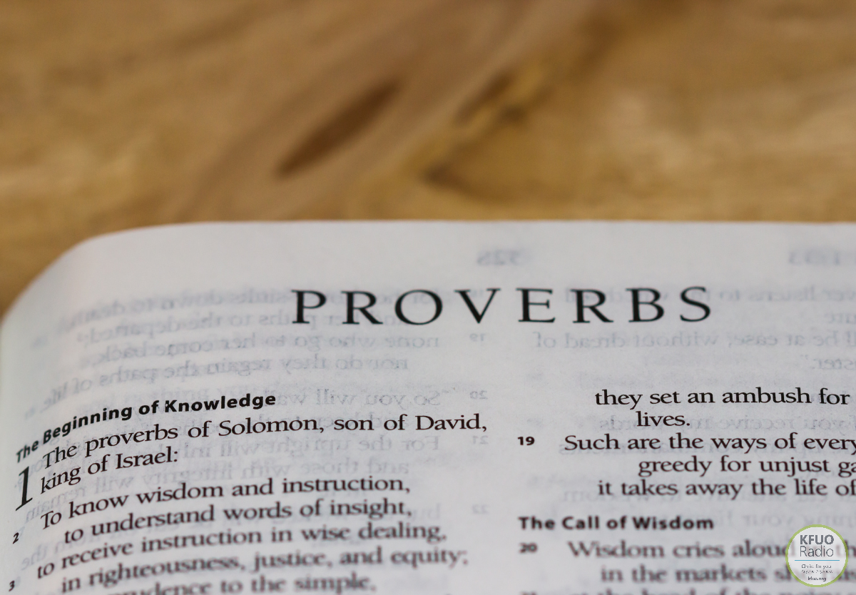 Sharper Iron — Podcast Short: Pondering Proverbs 16:33 - KFUO Radio